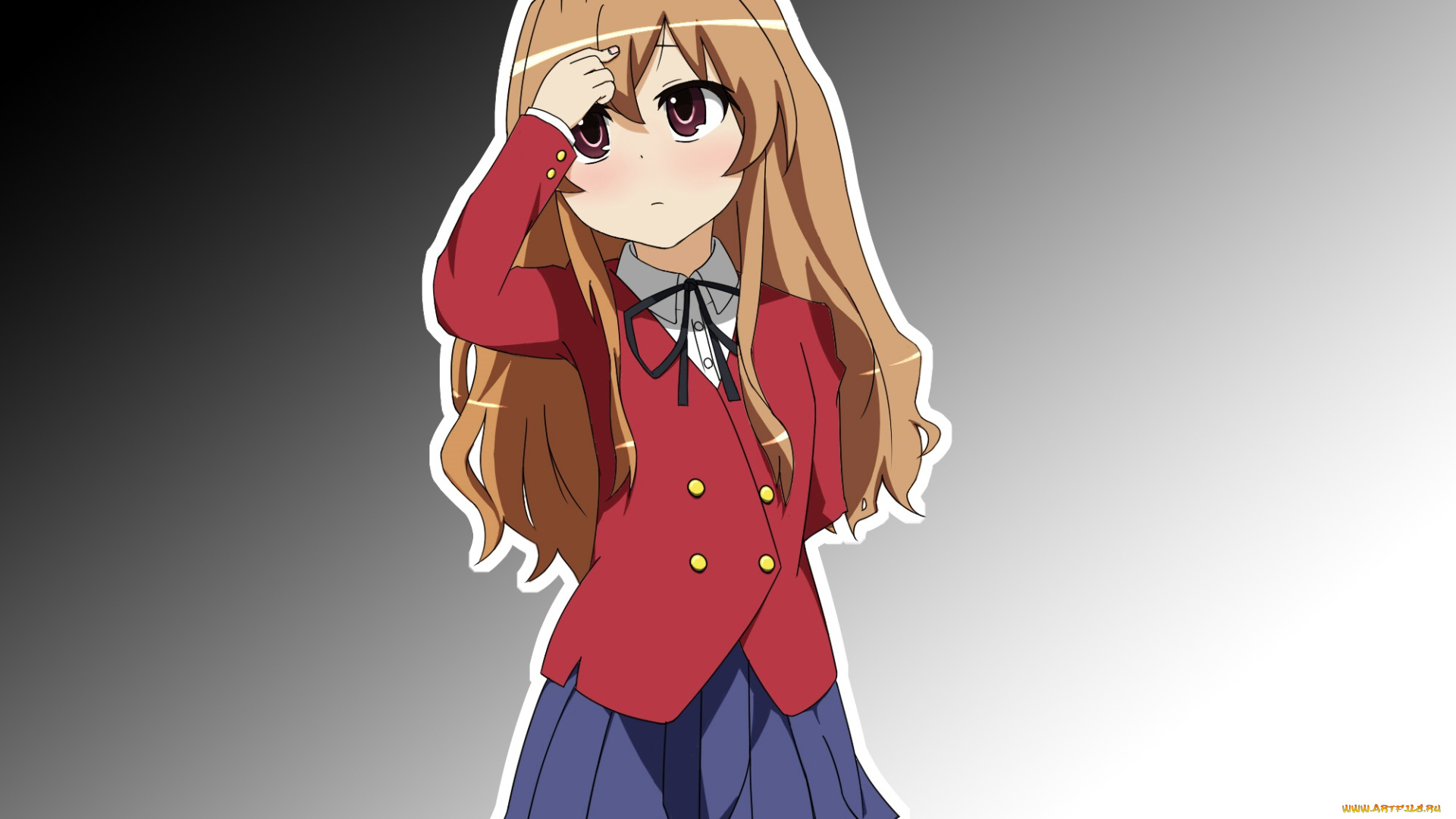 аниме, toradora, айсака, тайга