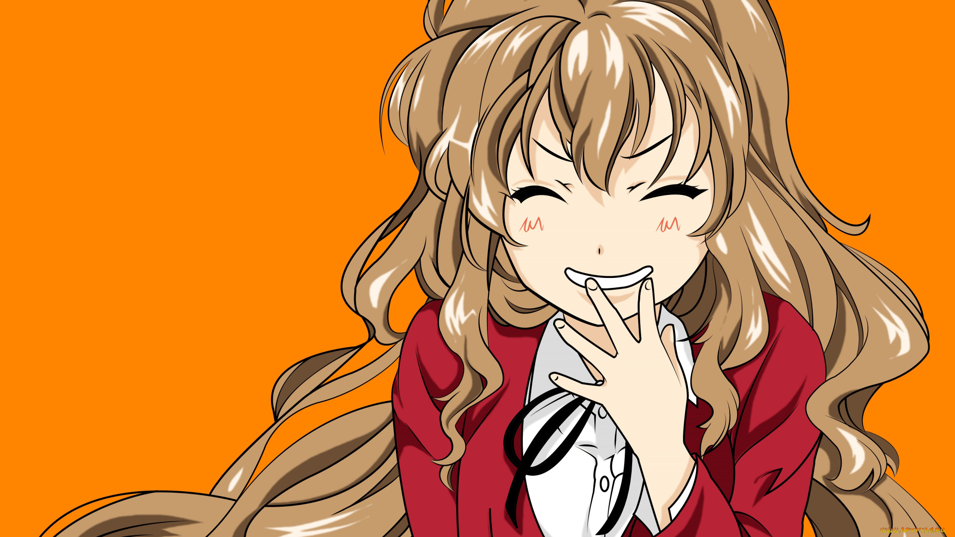 аниме, toradora, айсака, тайга