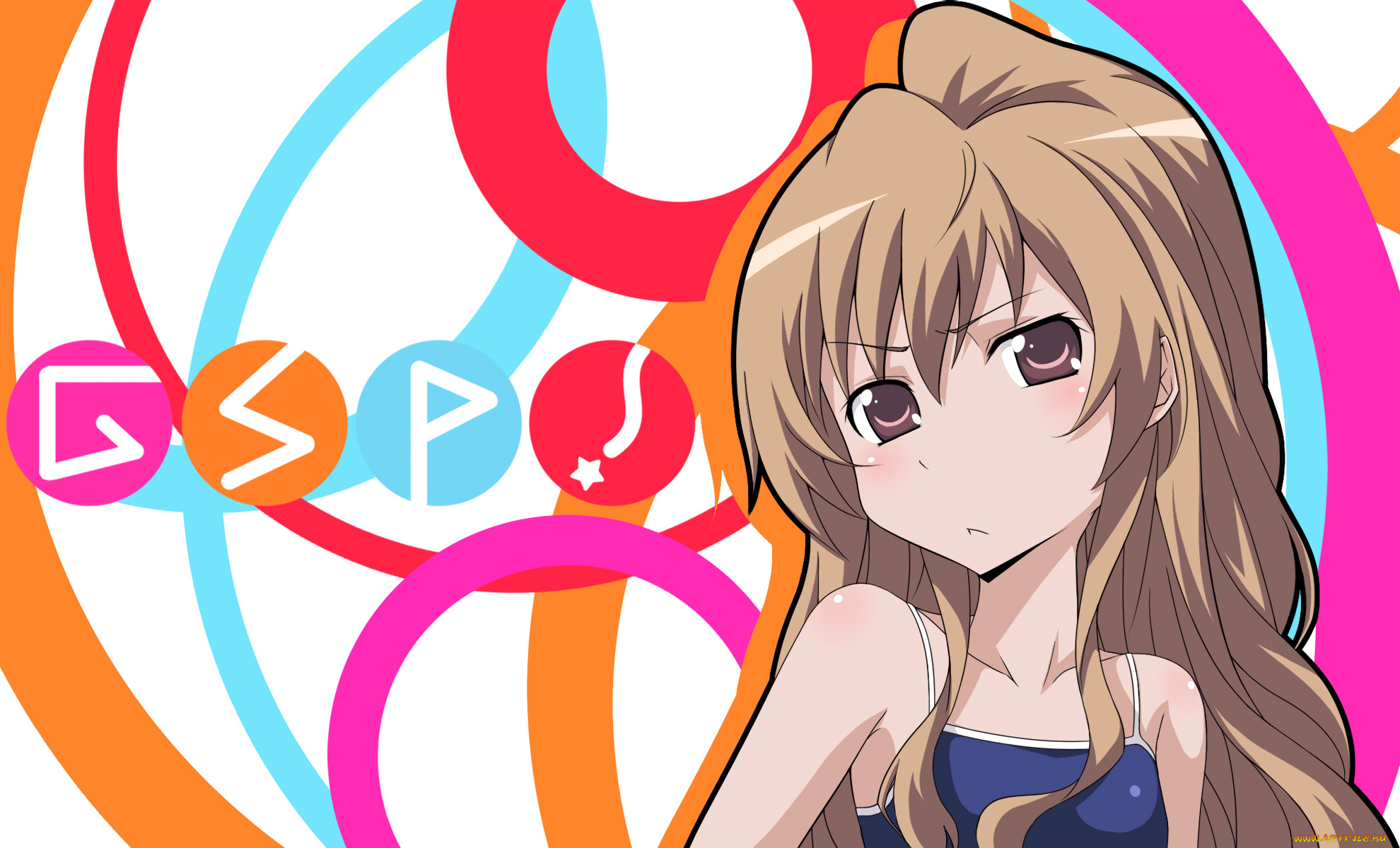 аниме, toradora, айсака, тайга