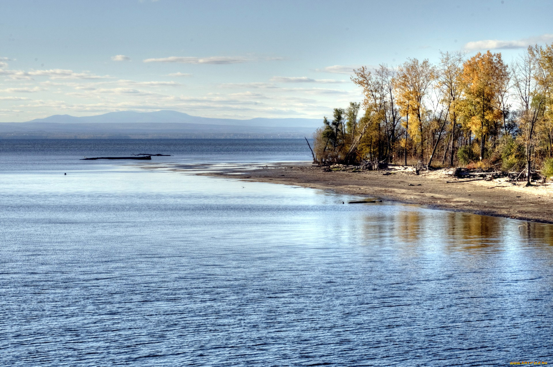 природа, реки, озера, гладь, водная