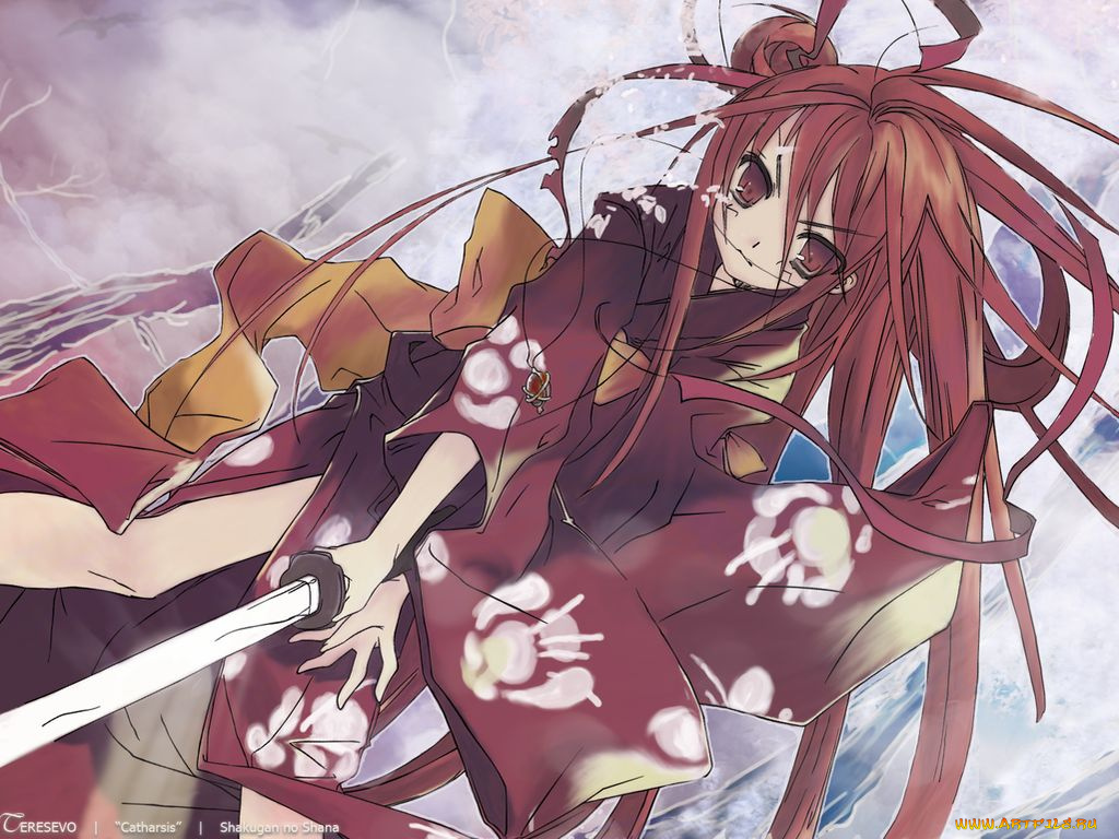 аниме, shakugan, no, shana