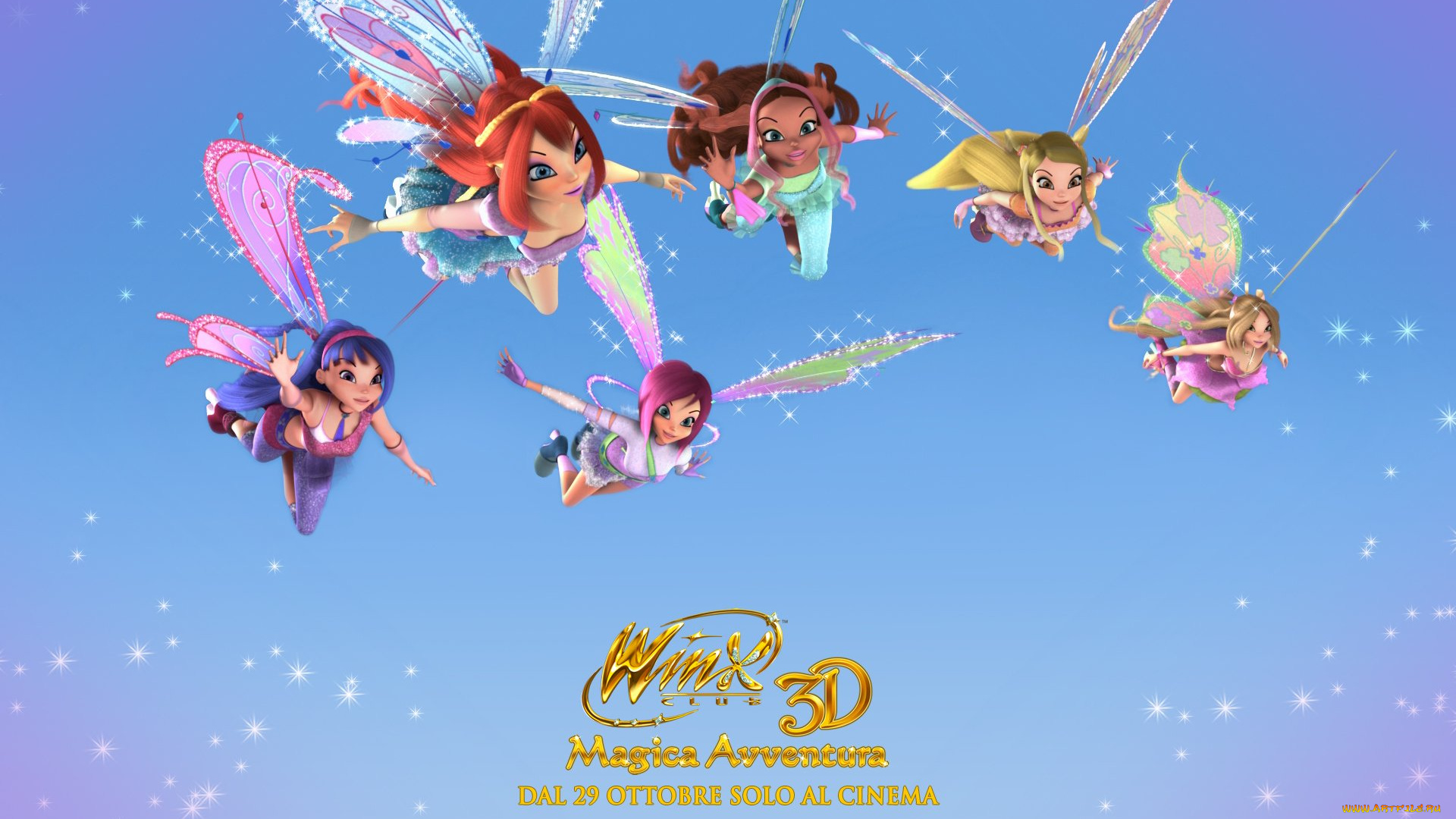 winx, club, 3d, magic, adventure, мультфильмы