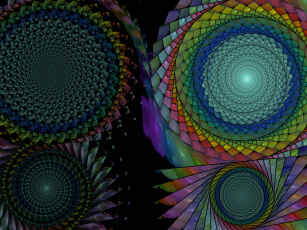 Картинка 3д графика fractal фракталы рисунок абстракция
