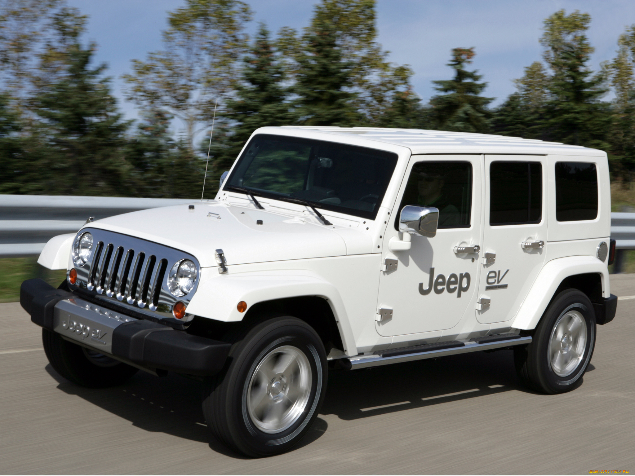 jeep, ev, concept, 2008, автомобили, jeep, внедорожник, 2008, concept, ev