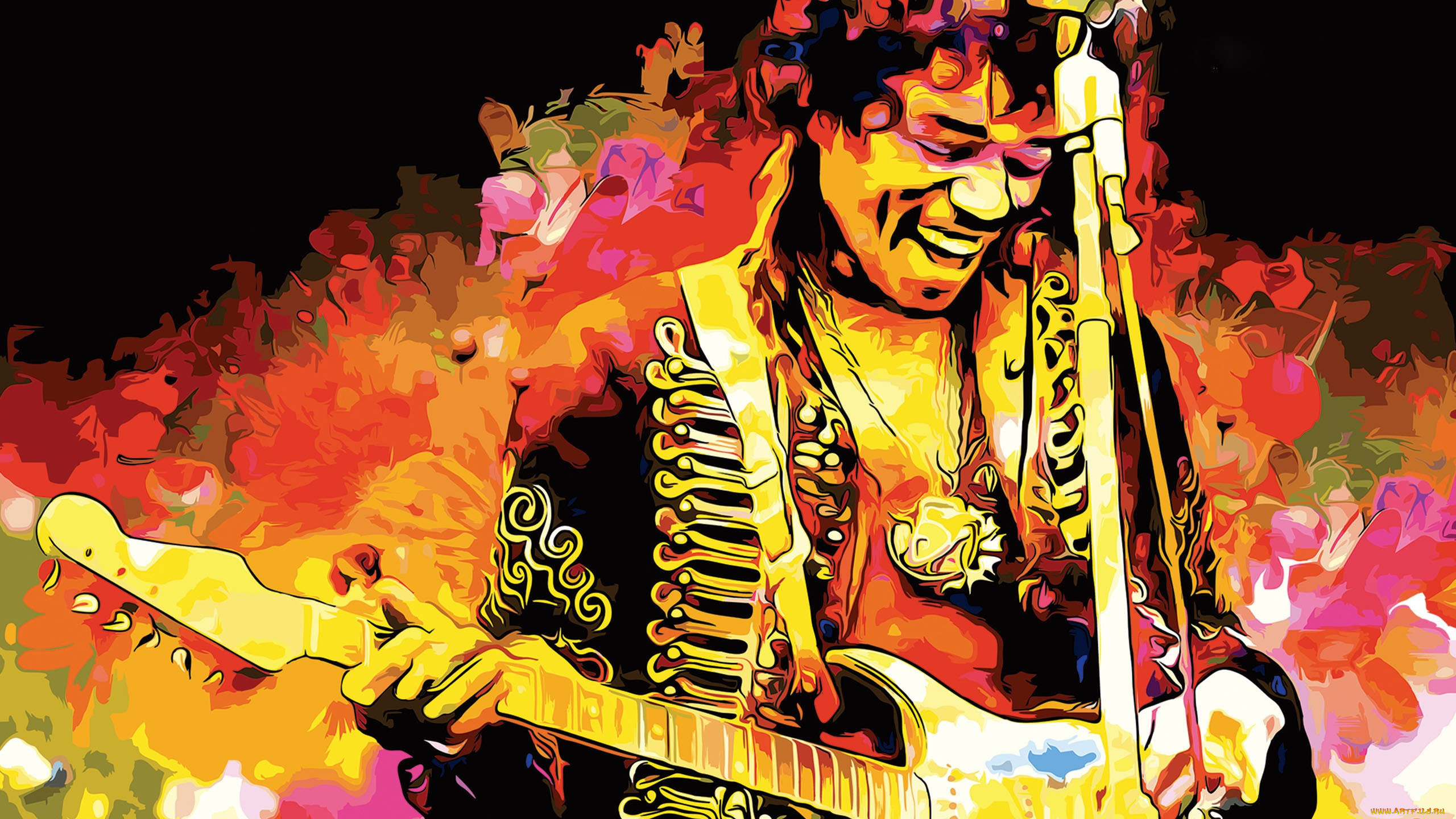 jimi-hendrix, музыка, -временный, музыкант