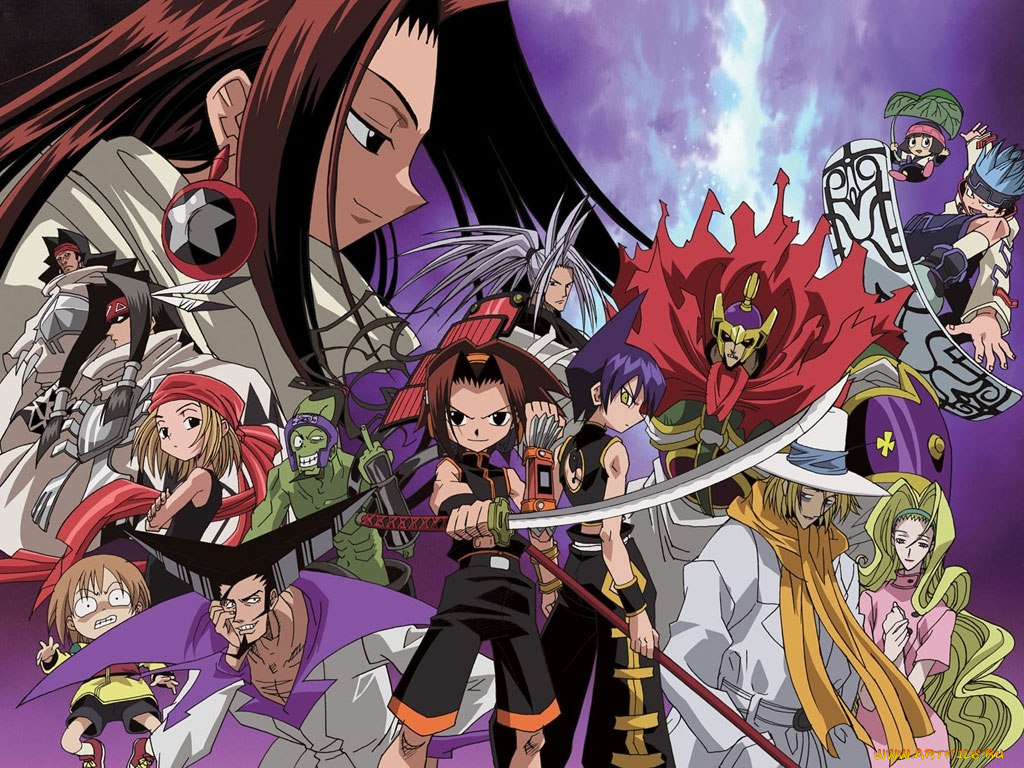 аниме, shaman, king