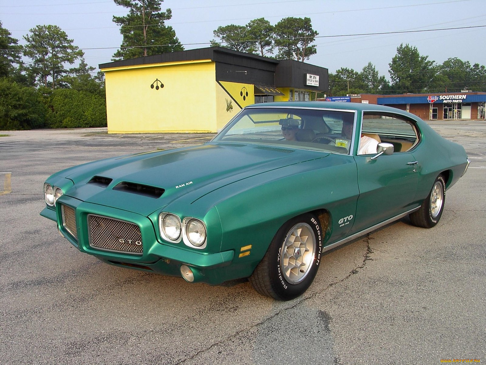 1971, pontiac, gto, classic, автомобили