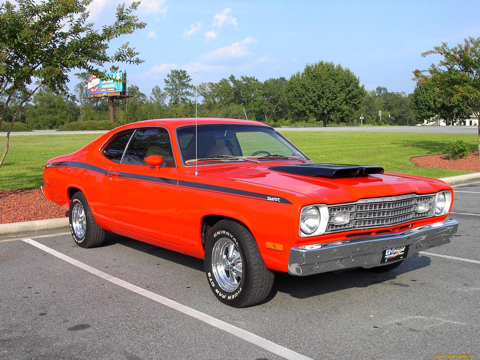 1974, plymouth, duster, classic, автомобили