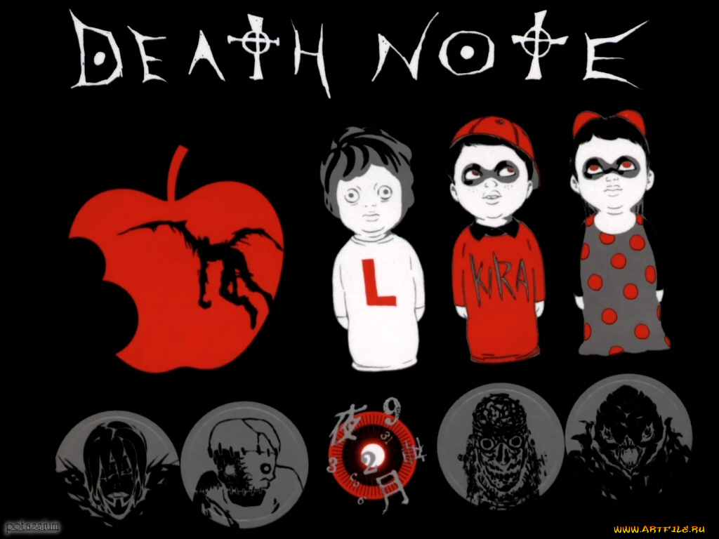 dn86, аниме, death, note