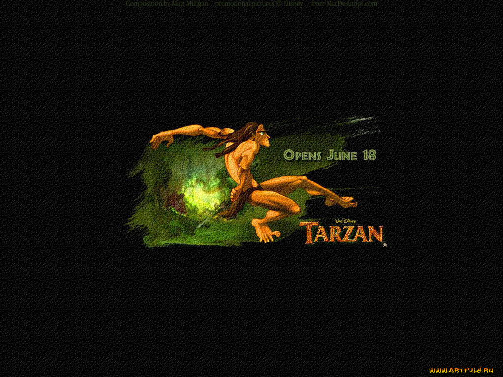 мультфильмы, tarzan