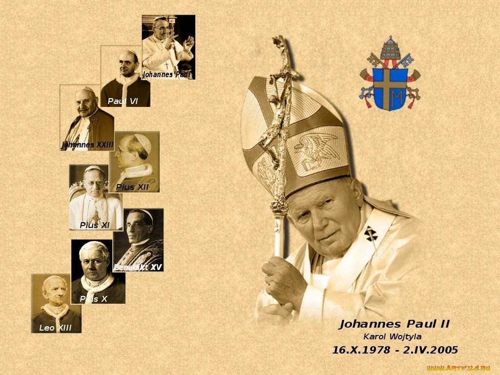 мужчины, johannes, paul, ii, karol, wojtyla