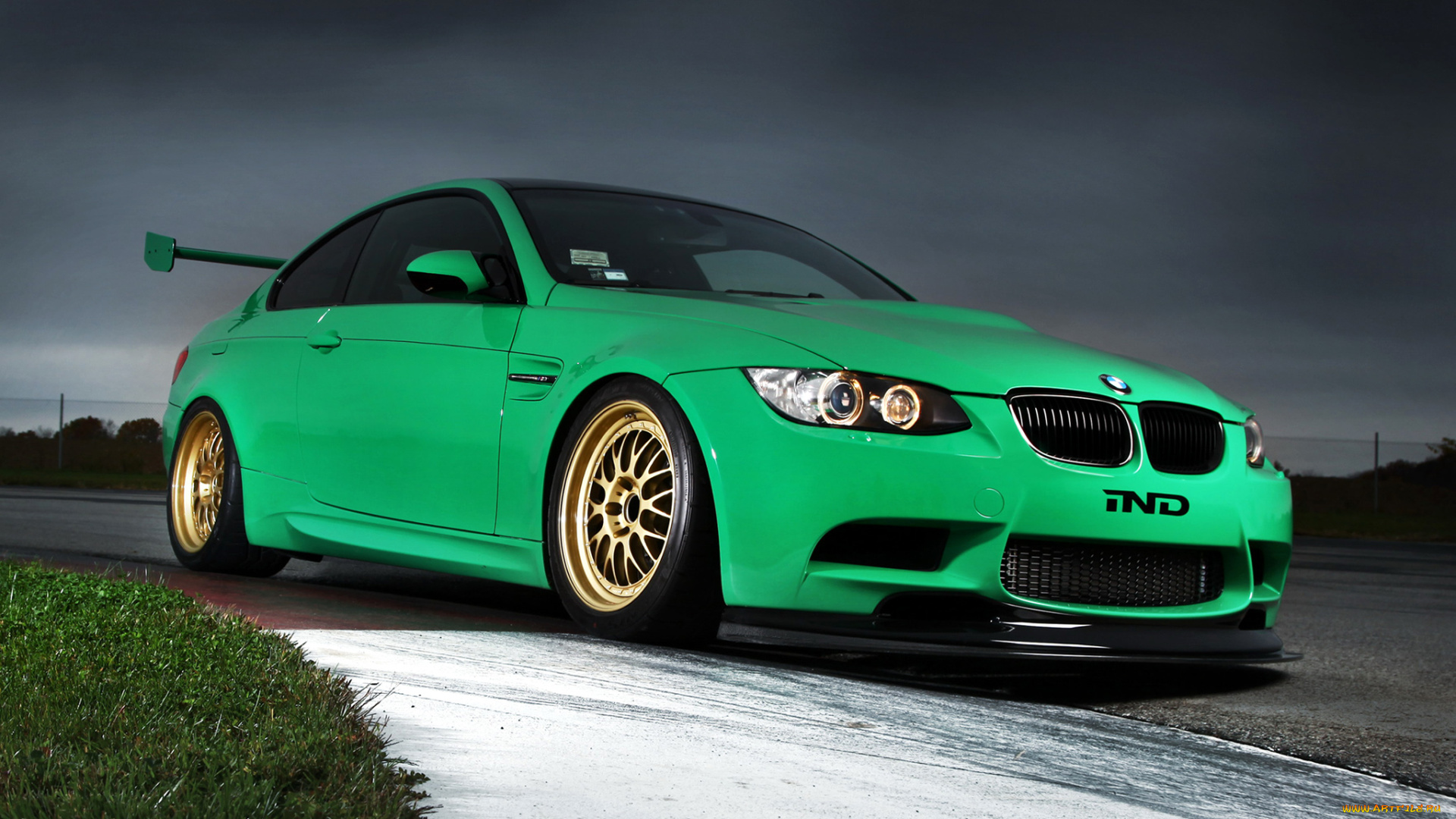 ind, bmw, m3, coupe, green, hell, автомобили