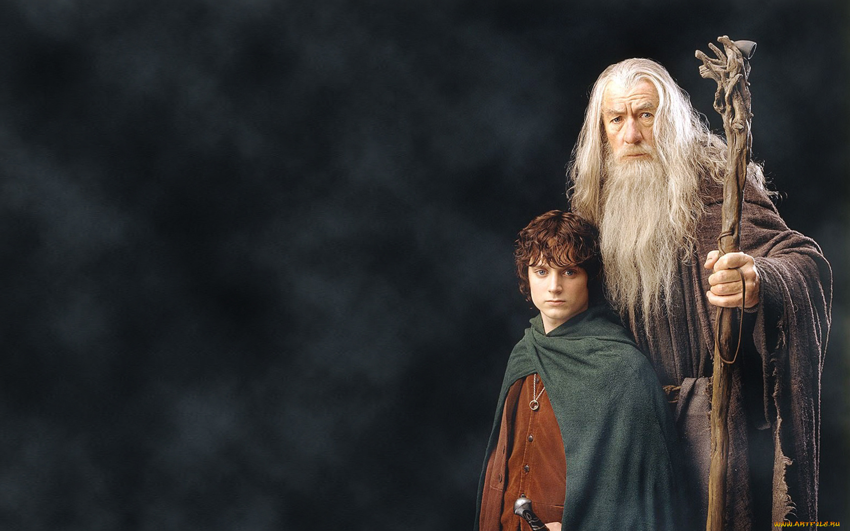 Властелин колец возраст. Властелин колец братство кольца Гэндальф. Иэн МАККЕЛЛЕН Властелин колец братство кольца. Гэндальф Фродо Арагорн. Гэндальф и Фродо.