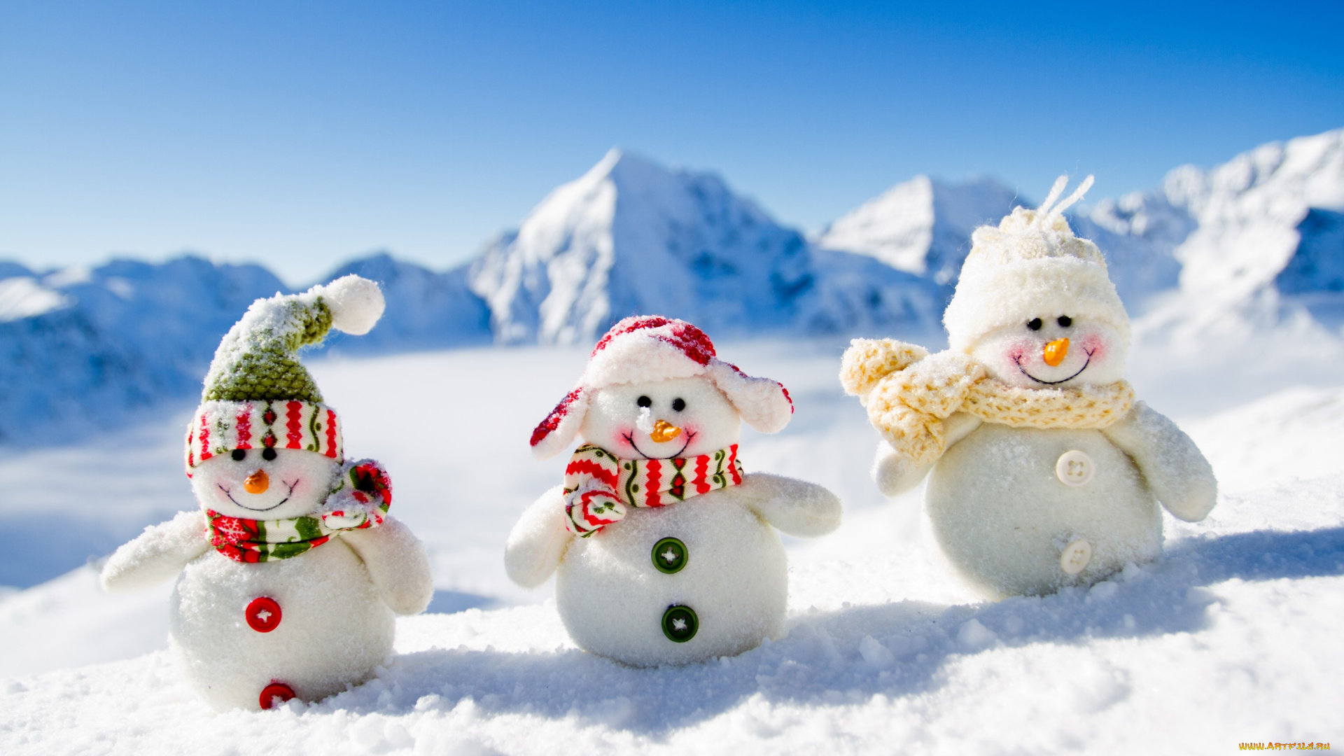праздничные, снеговики, merry, christmas, snowman, winter, snow, новый, год, рождество, снеговик