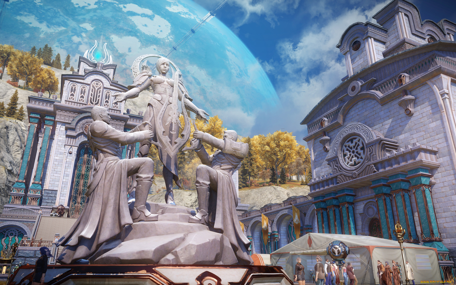 skyforge, видео, игры, -, skyforge, ролевая, онлайн, игра, фэнтези