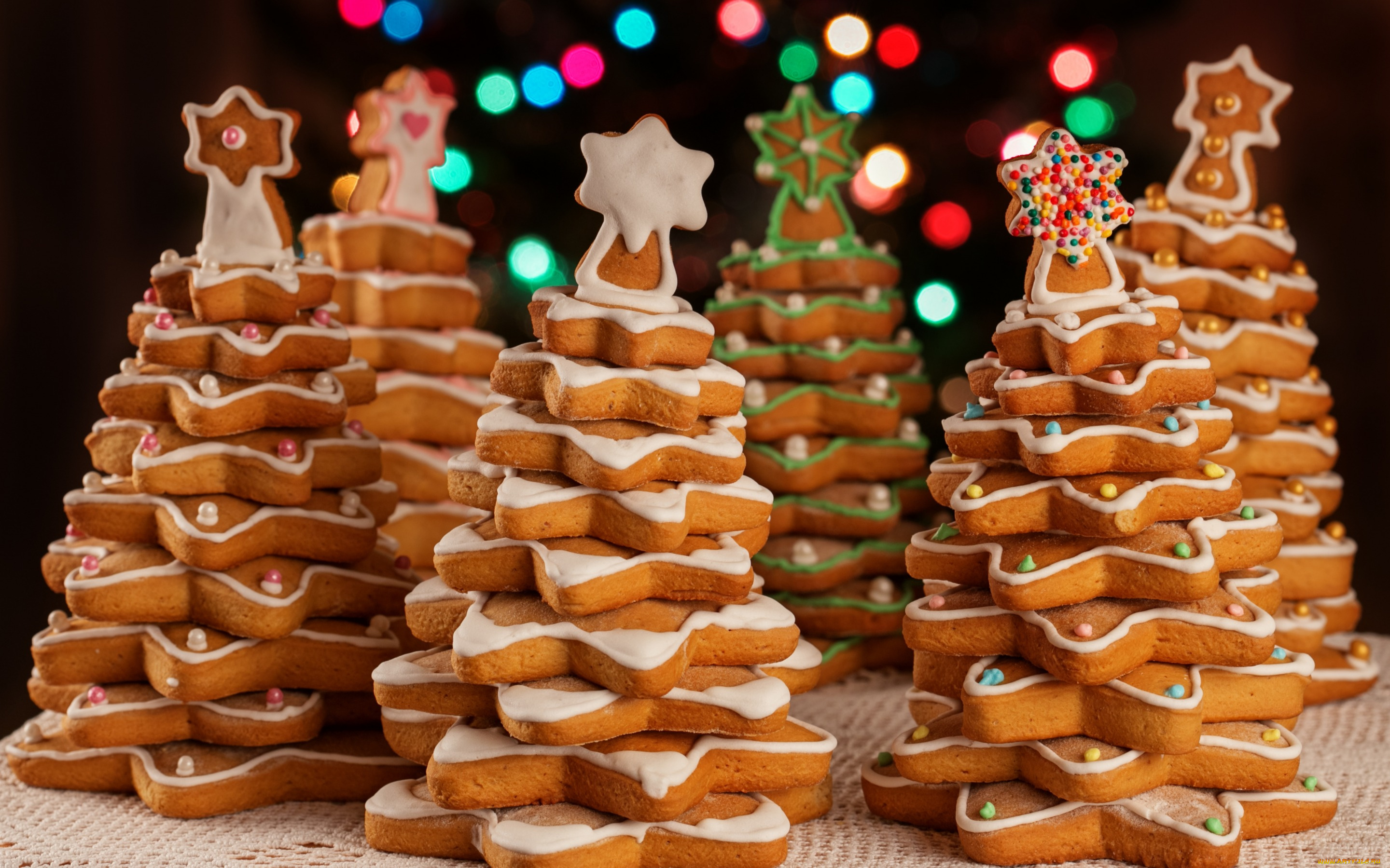 праздничные, угощения, merry, christmas, xmas, decoration, новый, год, рождество, печенье, елки, выпечка