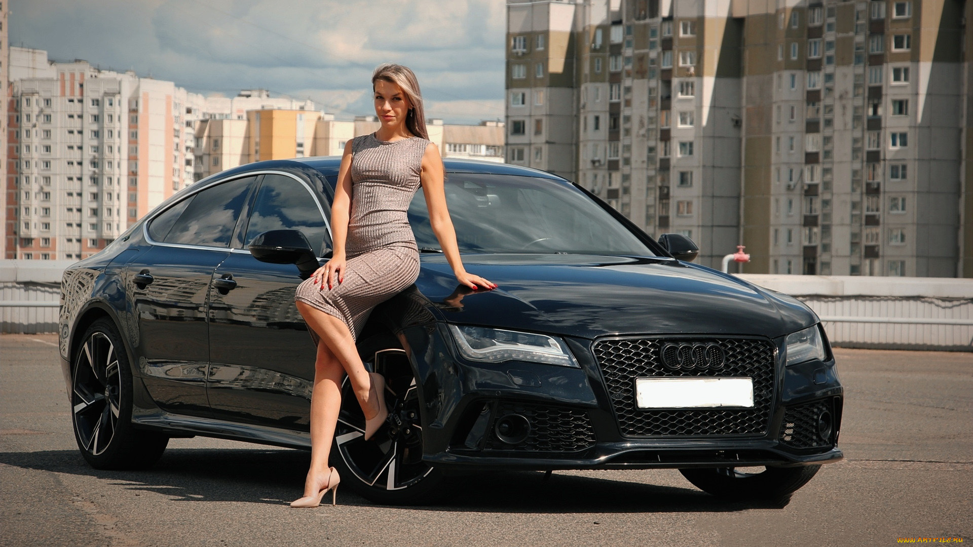 автомобили, -авто, с, девушками, audi