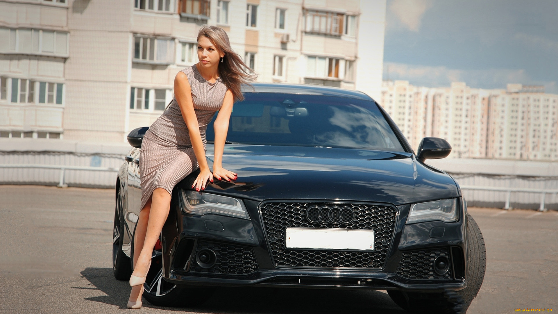 автомобили, -авто, с, девушками, audi