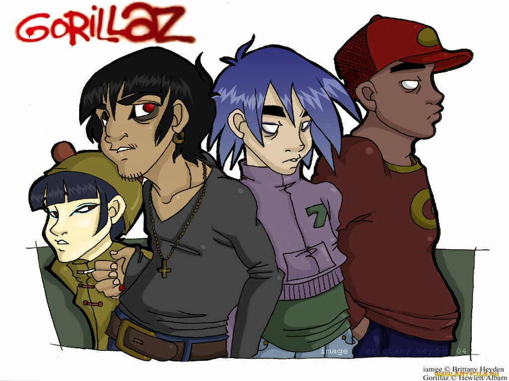 музыка, gorillaz