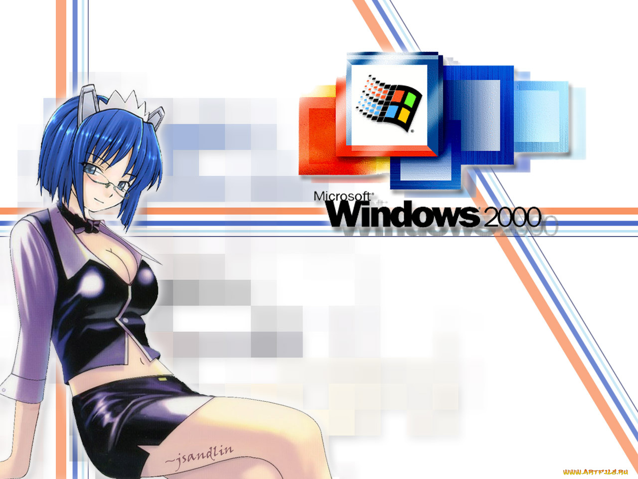 компьютеры, windows, 2000