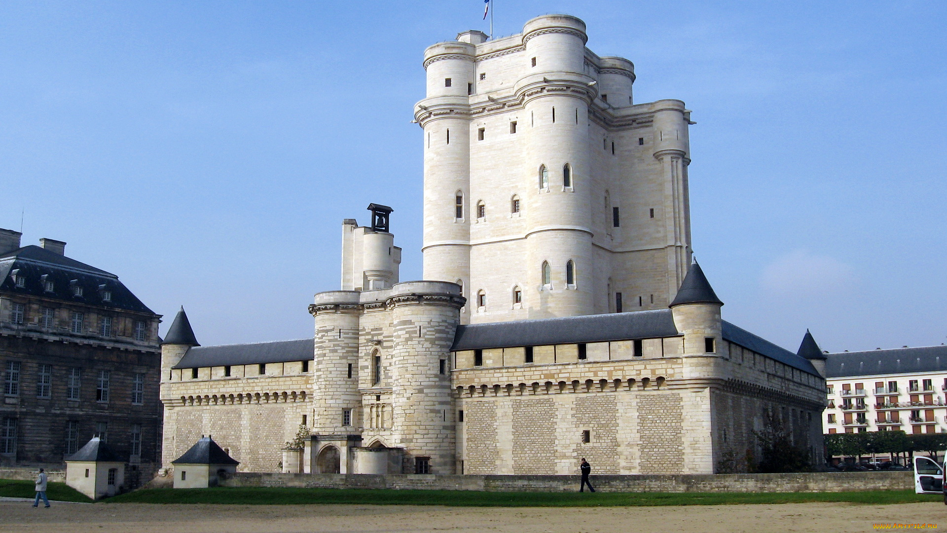 castle, vincennes, france, города, дворцы, замки, крепости, башни, стены, замок