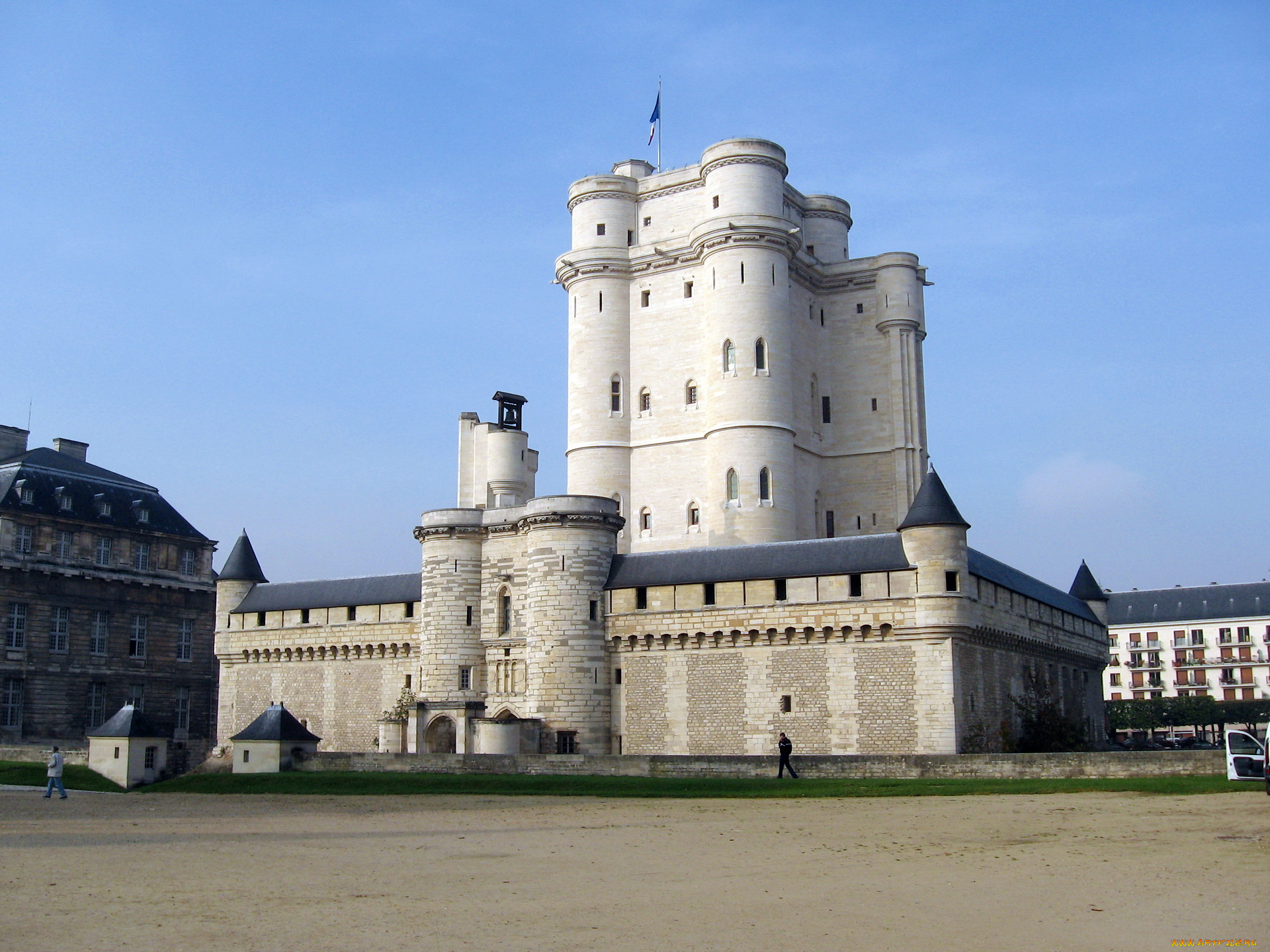 castle, vincennes, france, города, дворцы, замки, крепости, башни, стены, замок