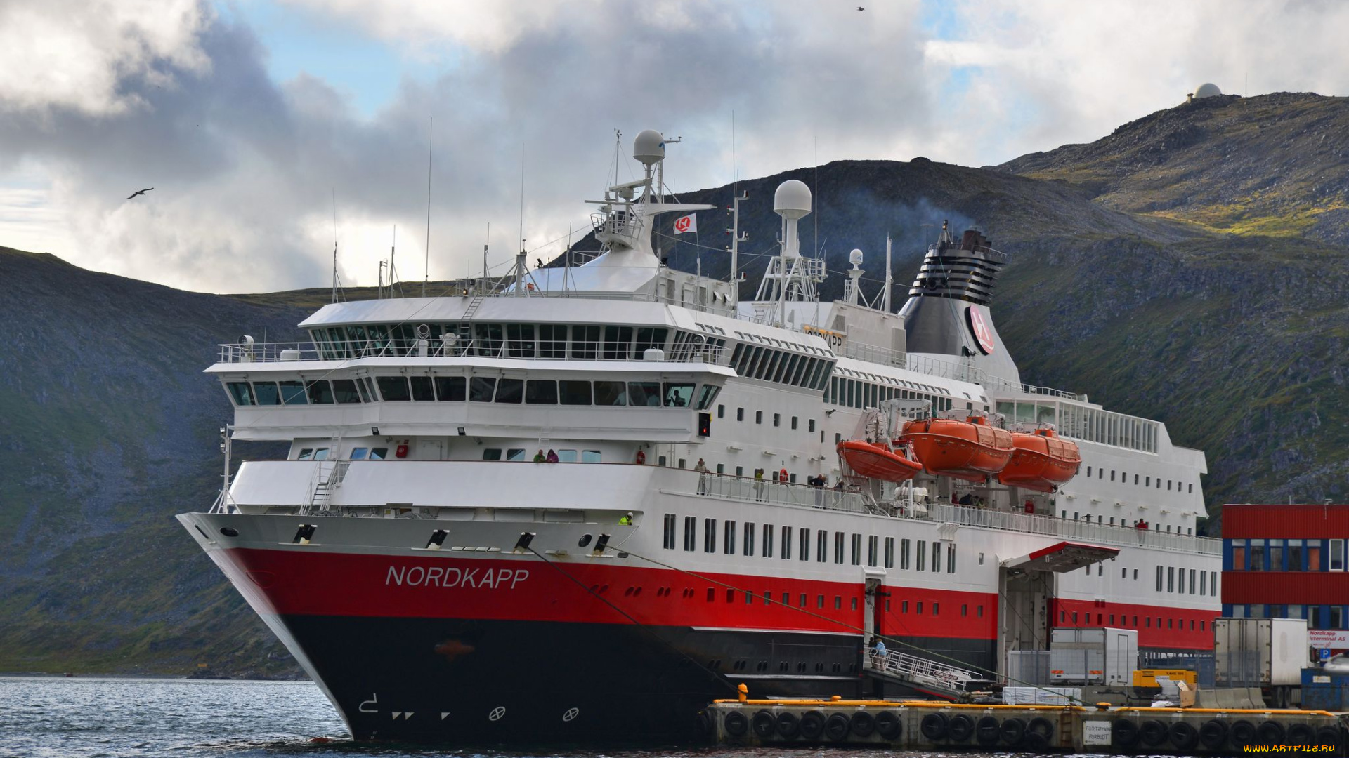 корабли, лайнеры, норвегия