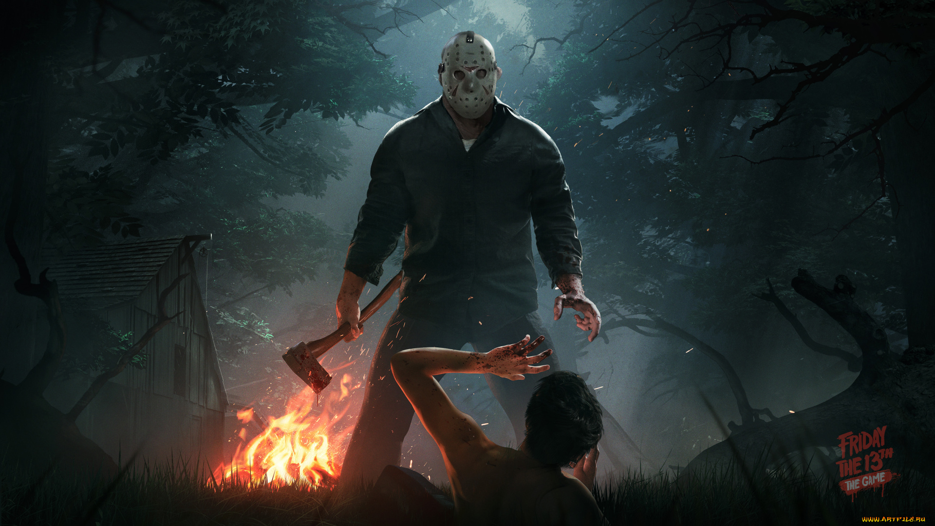 friday, the, 13th, , the, game, видео, игры, horror, action, the, game, friday, 13th