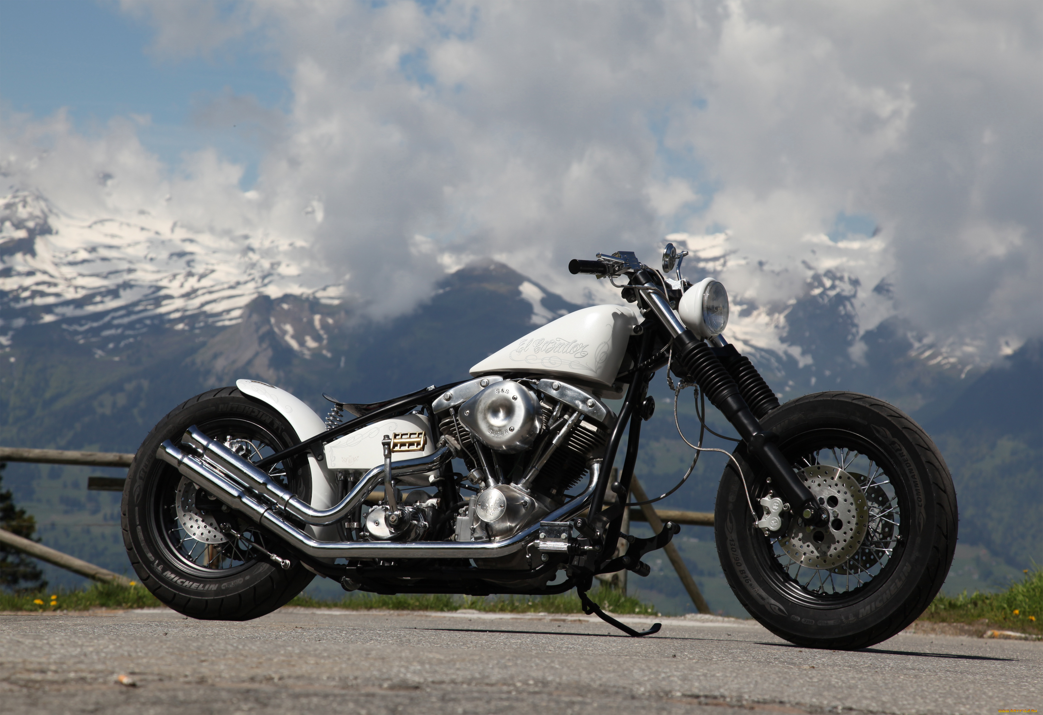 мотоциклы, customs, bobber