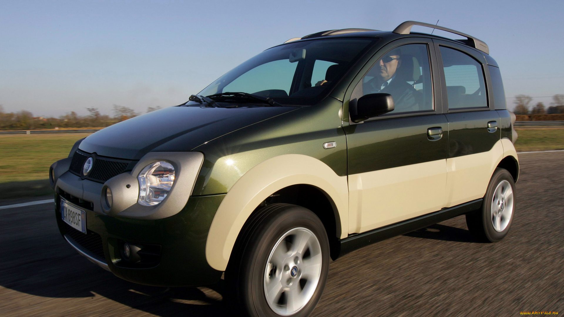 fiat, panda, cross, 2006, автомобили, fiat, 2006, cross, panda