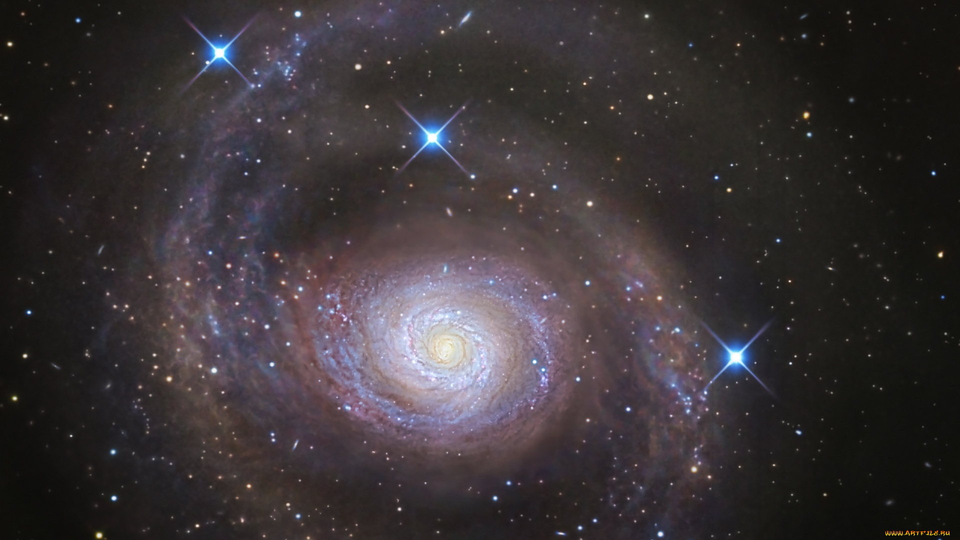 m94, космос, галактики, туманности