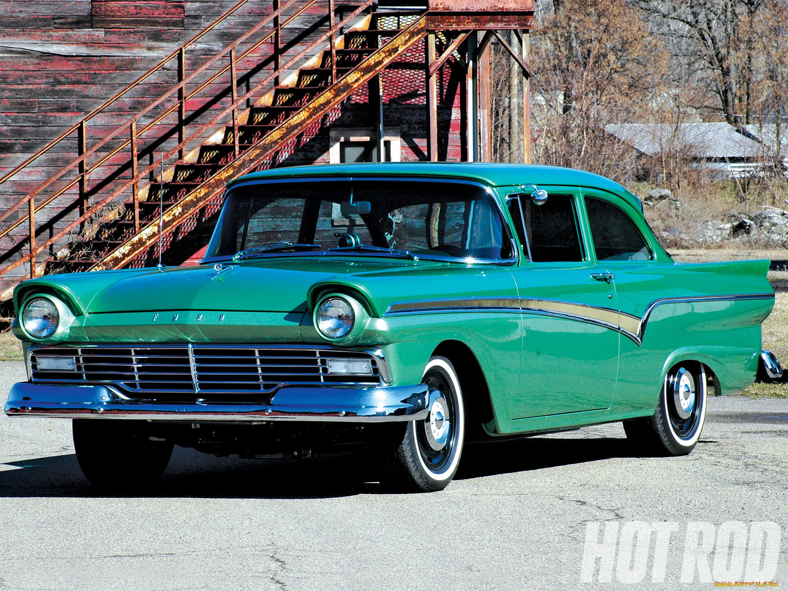 1957, ford, custom, 300, sedan, автомобили