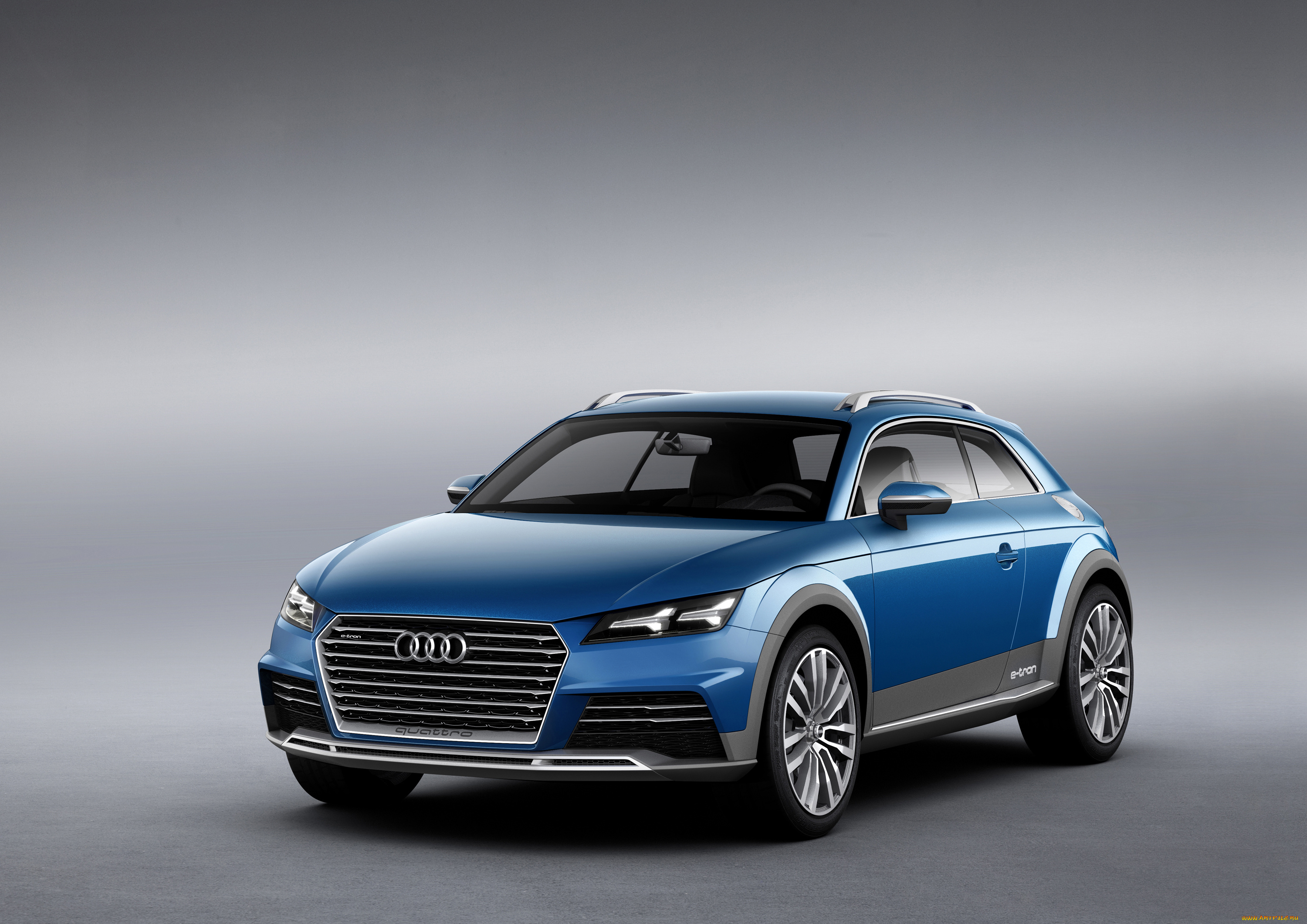 2014, audi, allroad, shooting, brake, автомобили, audi, тюнинг, голубой