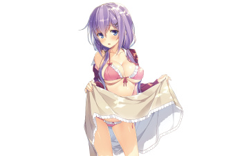 Картинка аниме unknown +другое девушка фон yuuki hagure