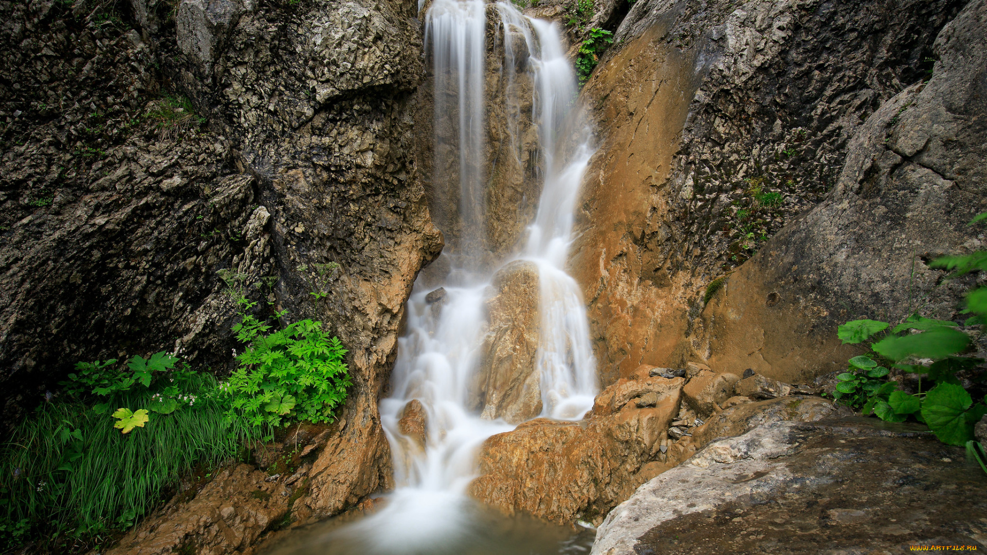 природа, водопады, водопад