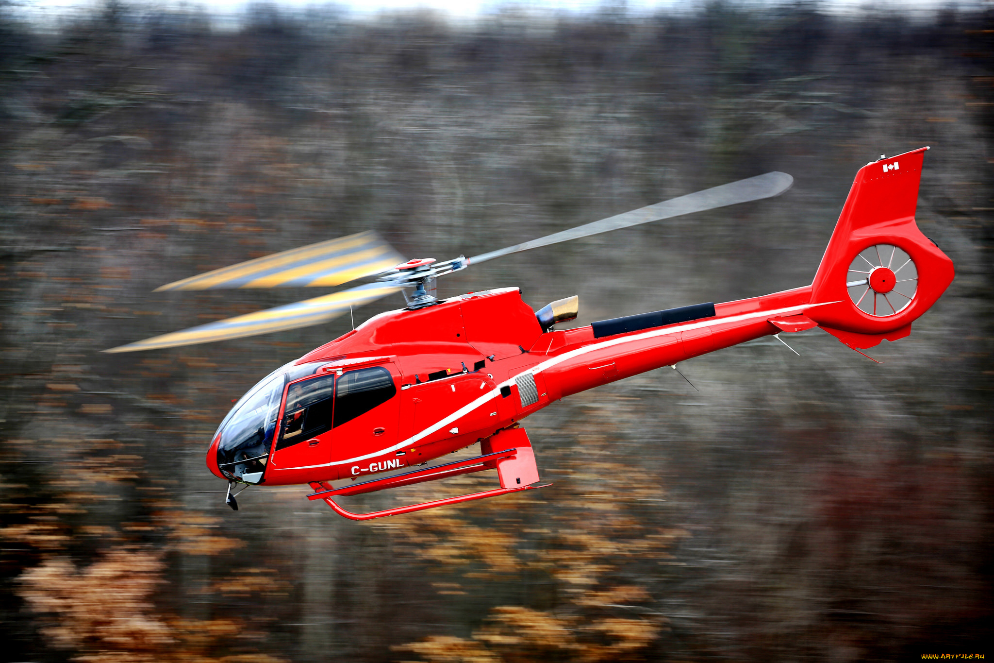 авиация, вертолёты, транспортный, airbus, helicopters, легкий, ec130, одномоторный, eurocopter