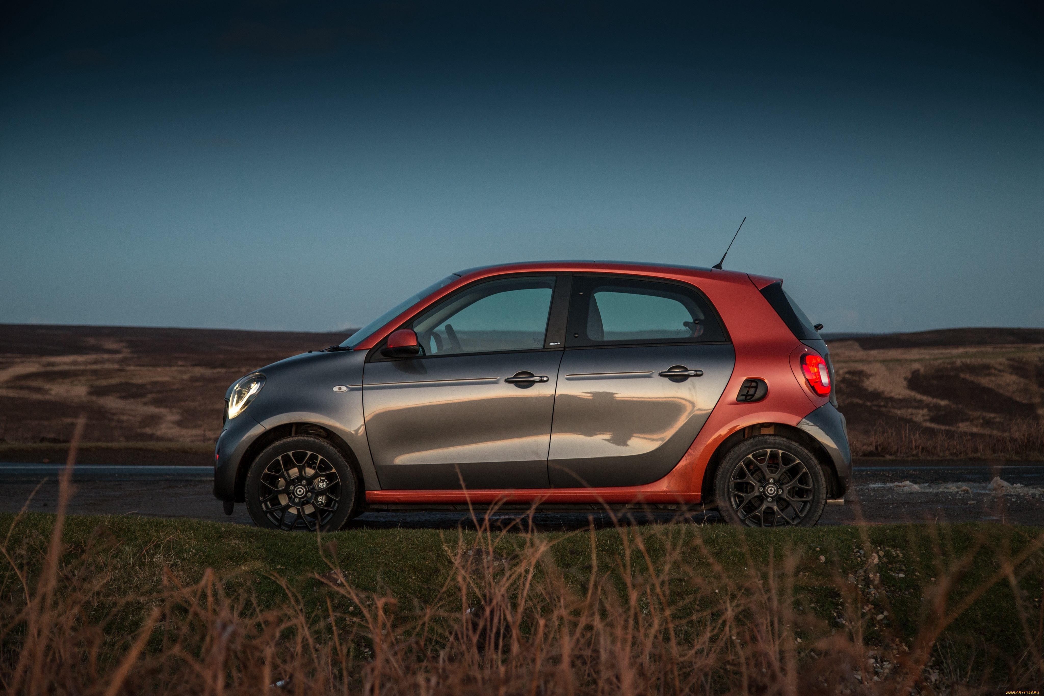 автомобили, smart, 2015г, w453, uk-spec, edition, forfour
