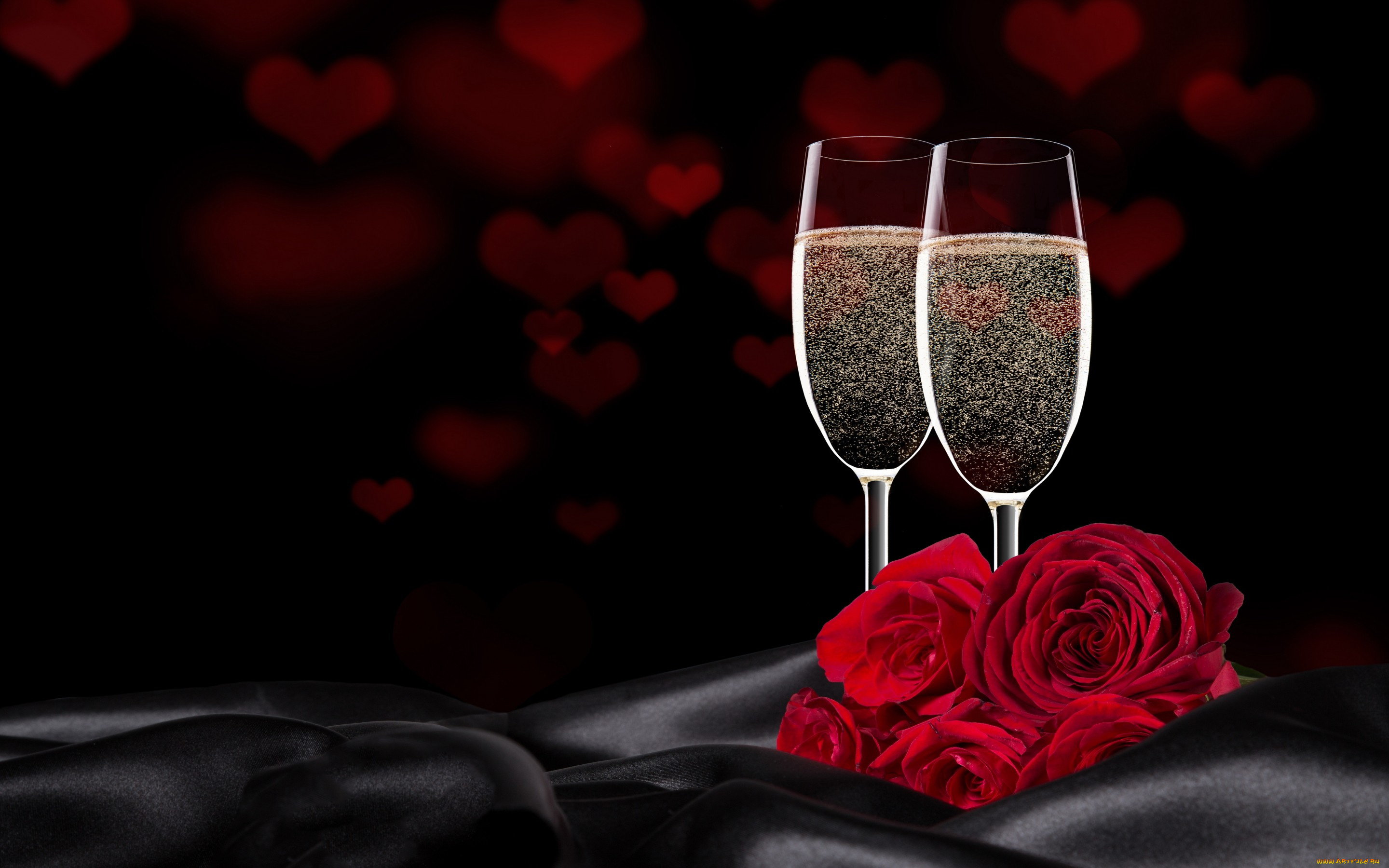 еда, напитки, , вино, подарок, любовь, romantic, heart, love, valentine's, day, розы, вино, бокалы