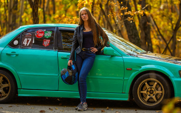 Картинка автомобили -авто+с+девушками honda accord