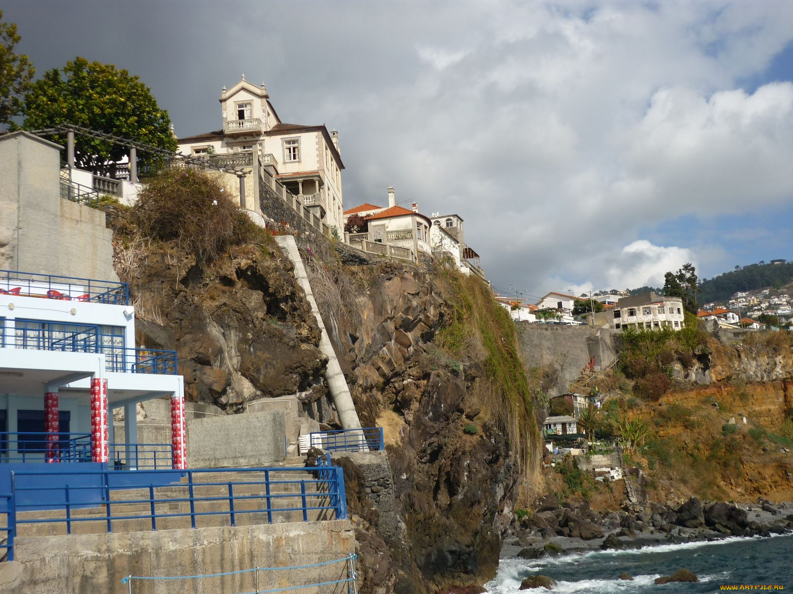 города, пейзажи, portugal, madeira, funchal