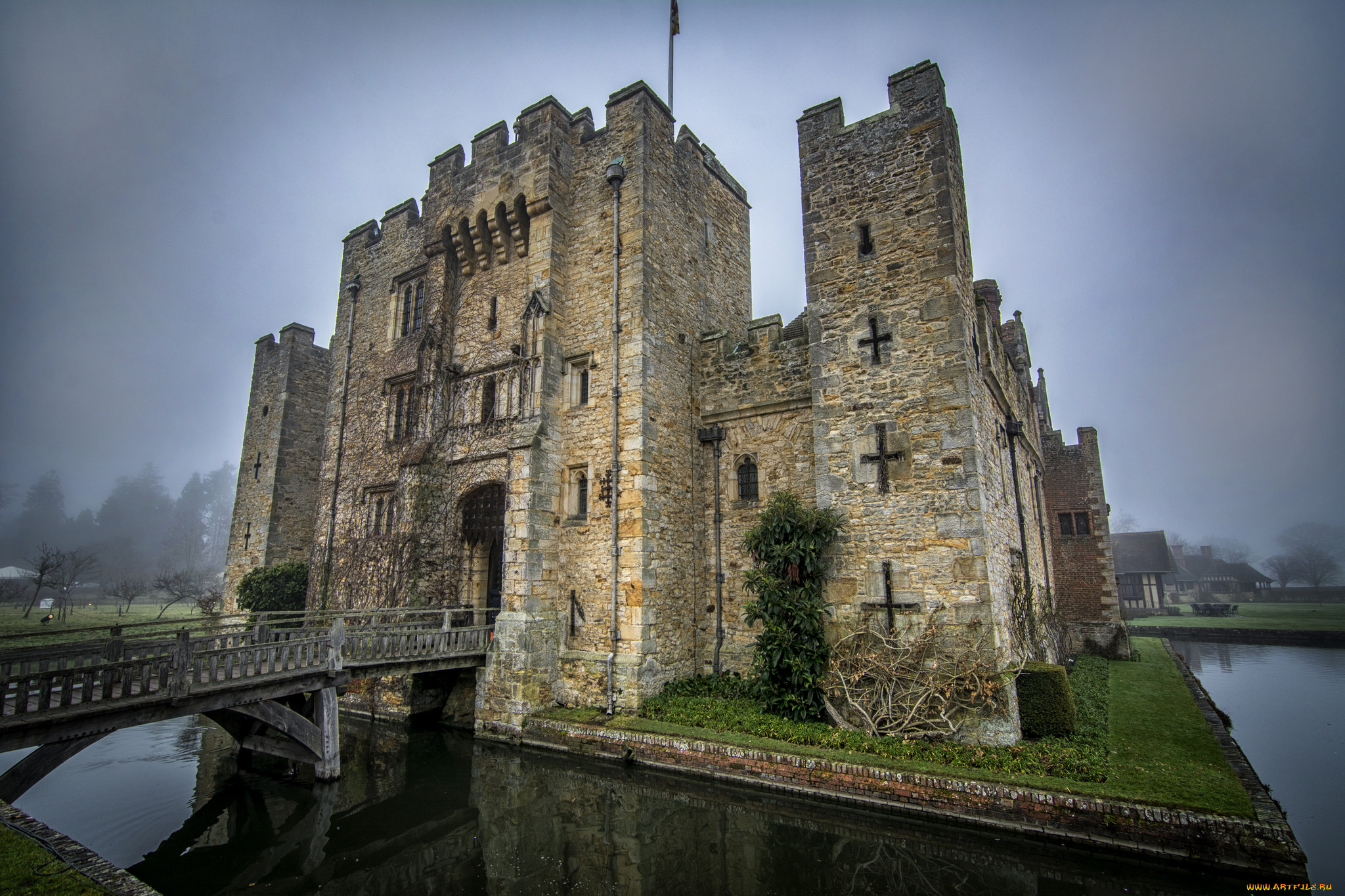 hever, castle, , kent, города, замки, англии, фортпост