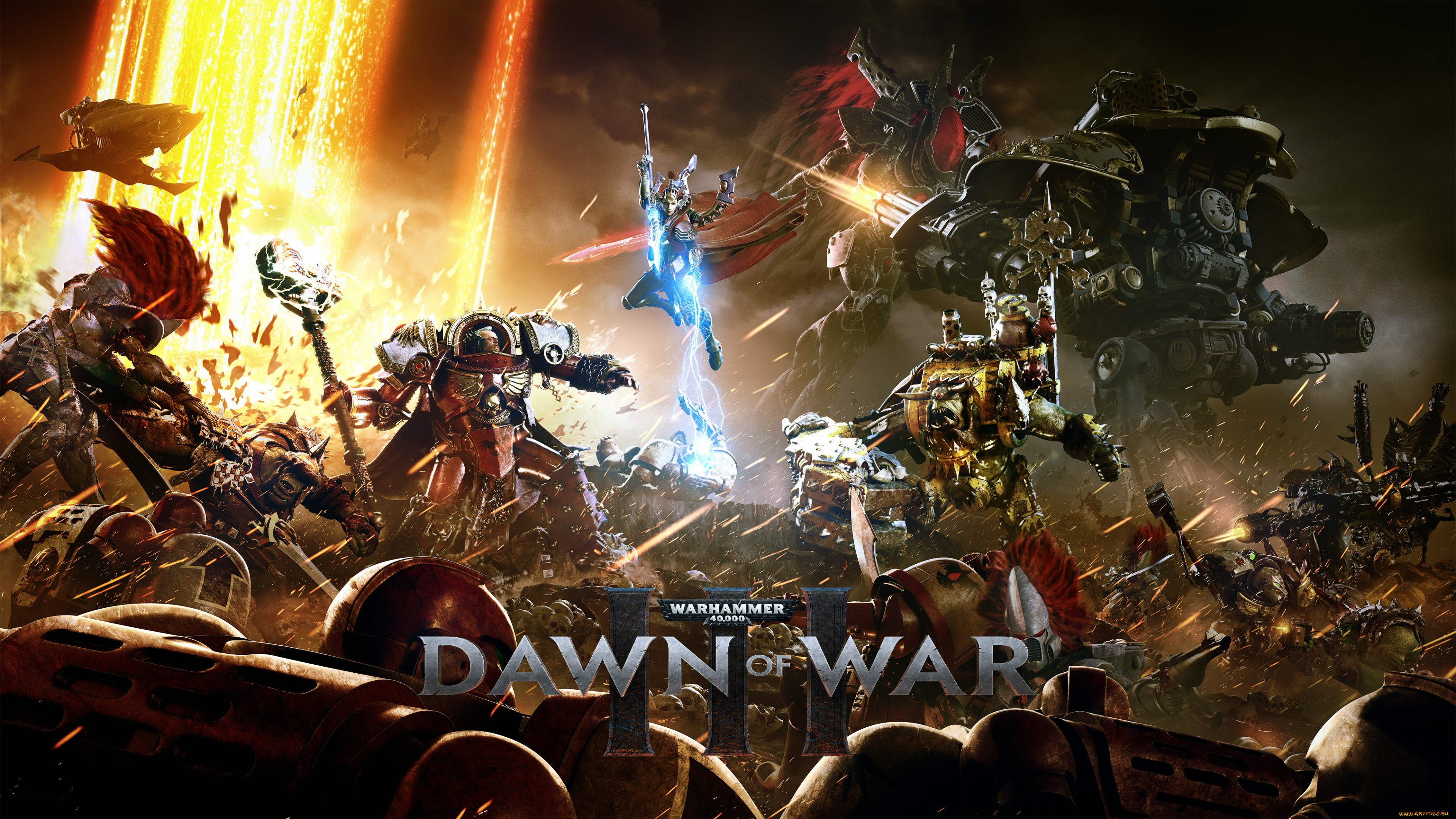 видео, игры, warhammer, 40, 000, , dawn, of, war, iii, warhammer, 40, стратегия, action, dawn, of, war, iii