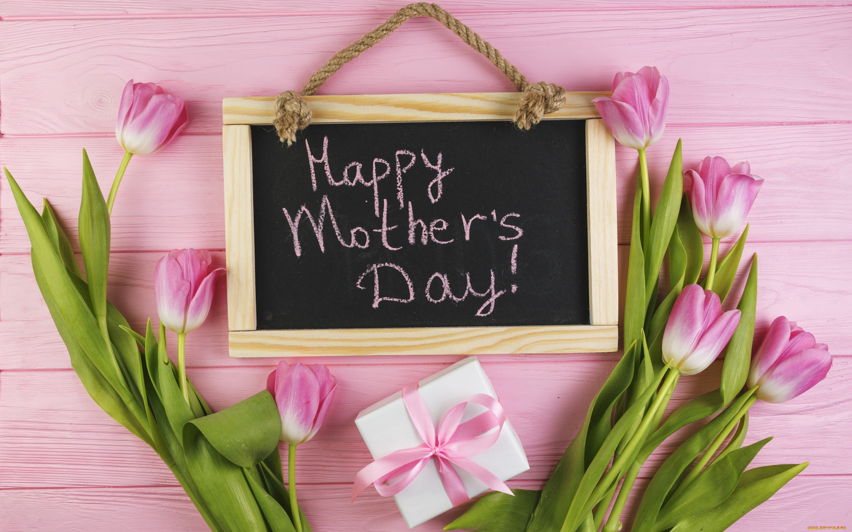 праздничные, день, матери, flowers, spring, доска, подарок, tender, gift, тюльпаны, tulips, pink, цветы, wood, fresh, розовые, mother's, day