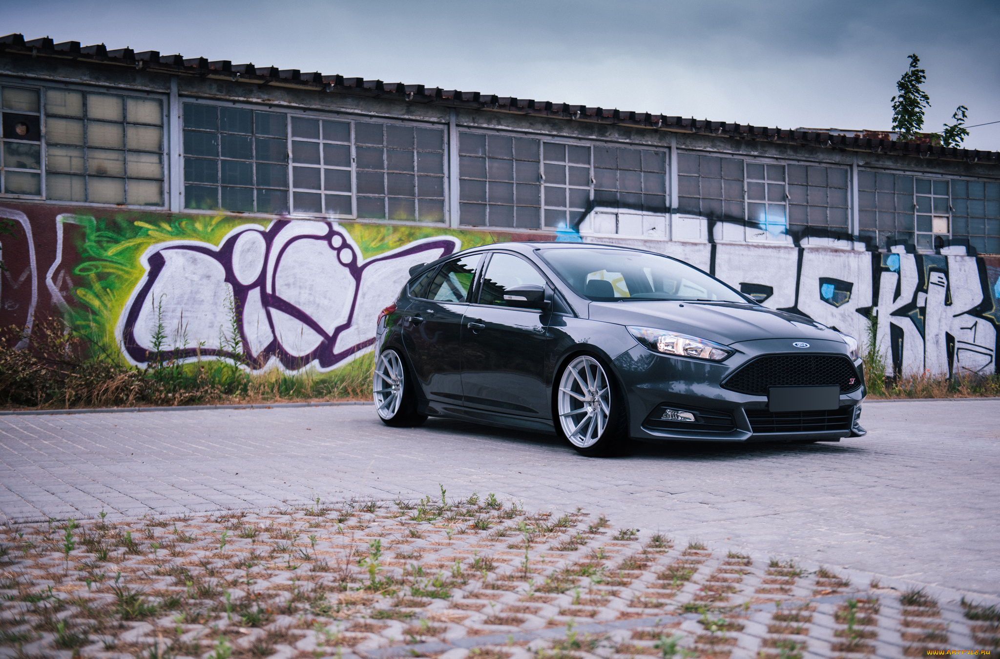 ford, focus, rs, автомобили, foden, ford, focus, rs, grey, front, stance