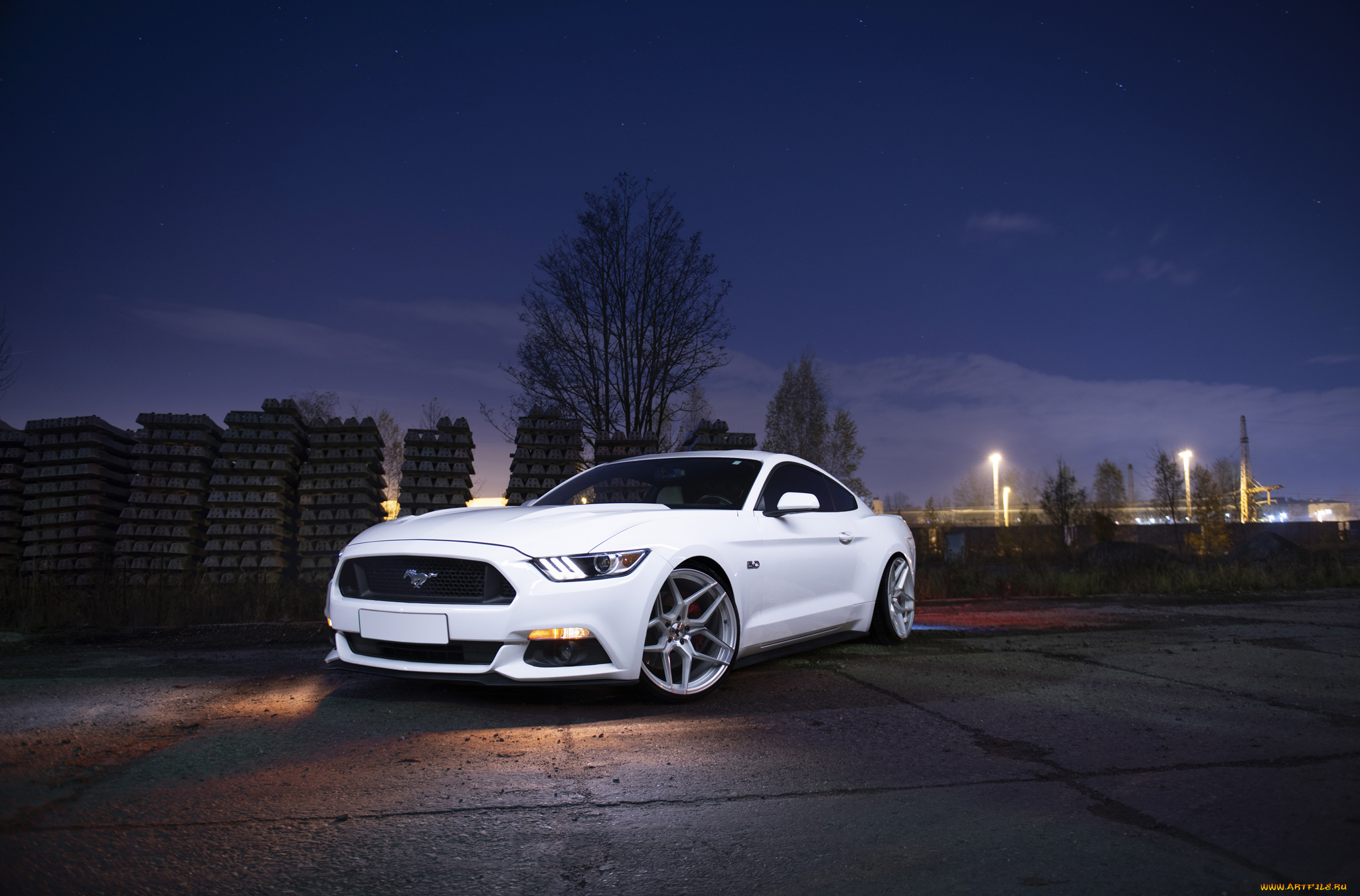 ford, mustang, автомобили, ford, mustang, white, stance, muscle, car, city