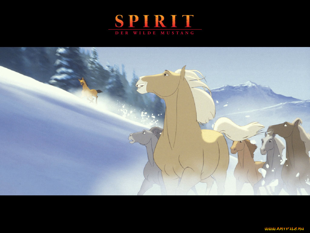 мультфильмы, spirit, stallion, of, the, cimarron