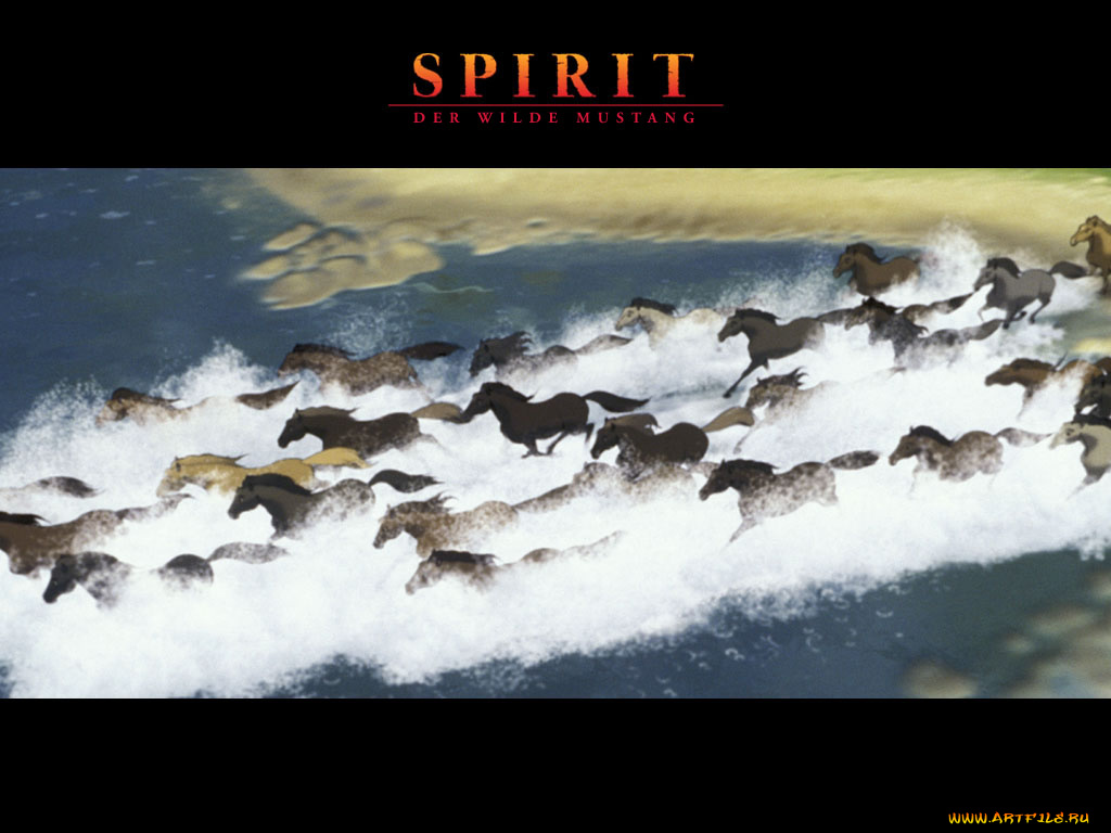 мультфильмы, spirit, stallion, of, the, cimarron