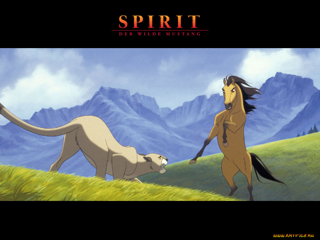 мультфильмы, spirit, stallion, of, the, cimarron
