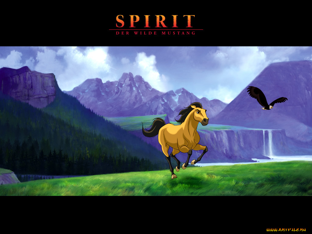 мультфильмы, spirit, stallion, of, the, cimarron