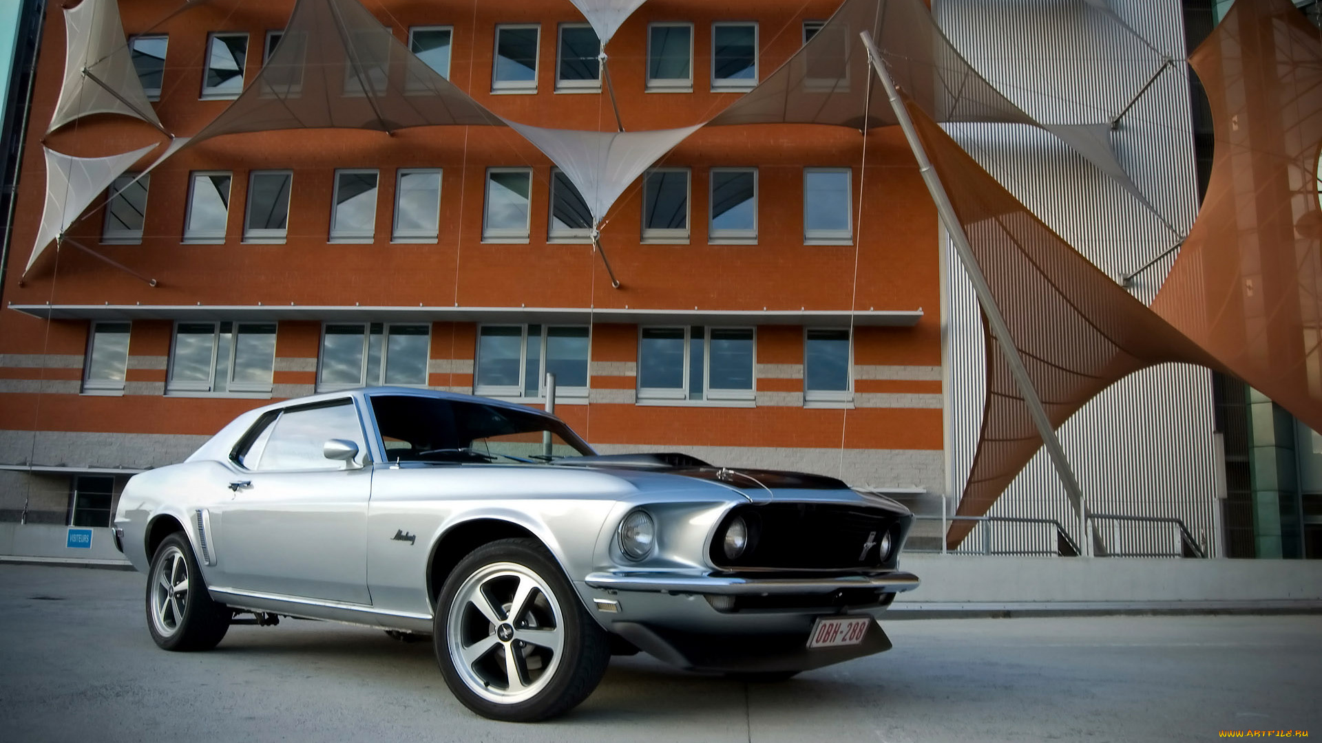 ford, mustang, 1969, автомобили